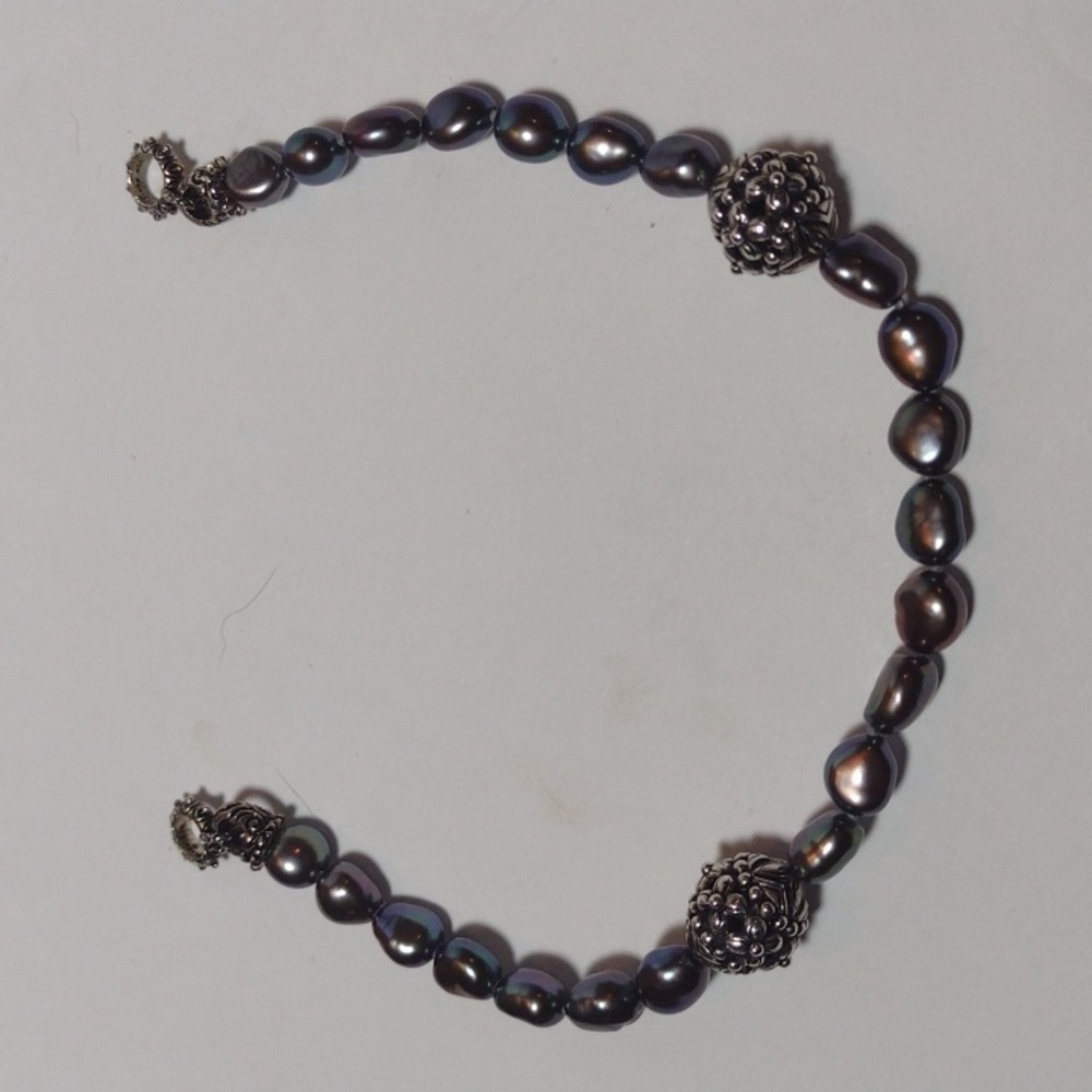 Barbara Bixby SS Peacock Pearl Necklace Add On